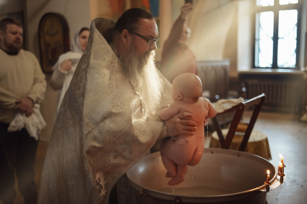 Крещение. Фотограф в Климовске, Подольске, Чехове и Москве Ирина Любочкина