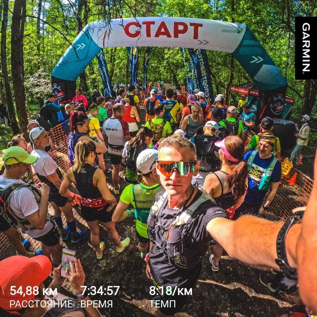 26.05.2024 Blizko Trail 54k. Роман Капилюшов. Бег. Фото. Видео. г. Люберцы