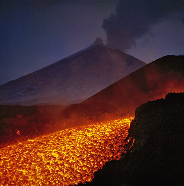 Ключевская сопка.  1966г.