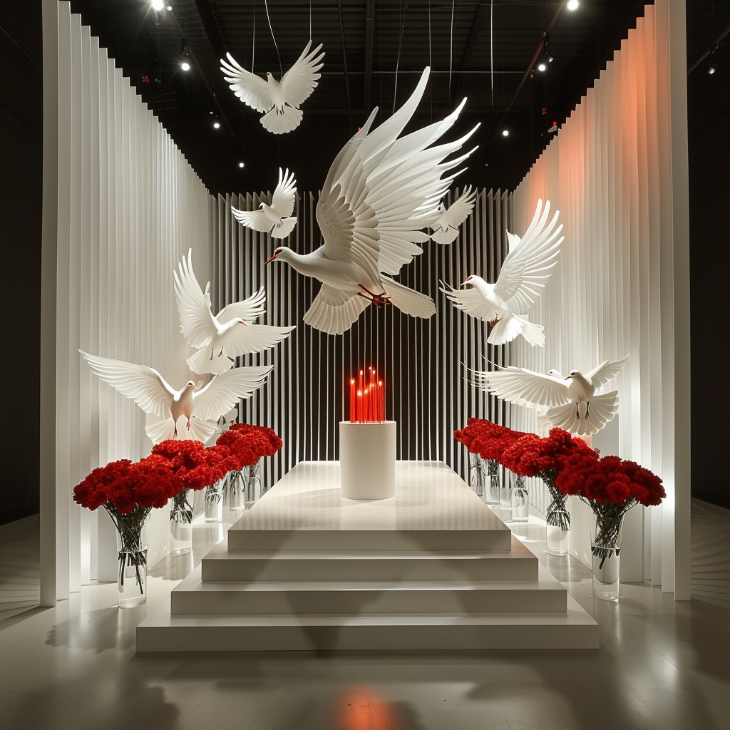 Разработка эскизов декора для тендера для праздника 9 мая. Главная