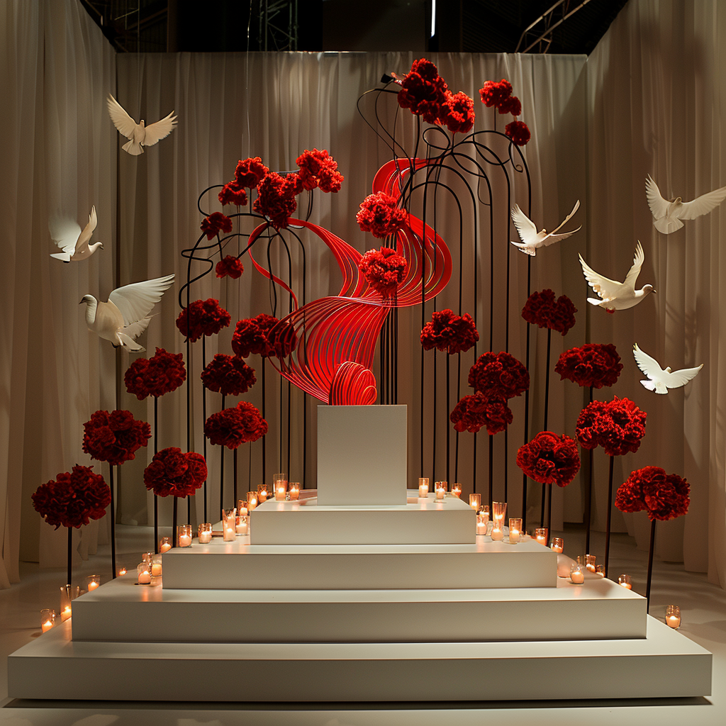 Разработка эскизов декора для тендера для праздника 9 мая. Главная