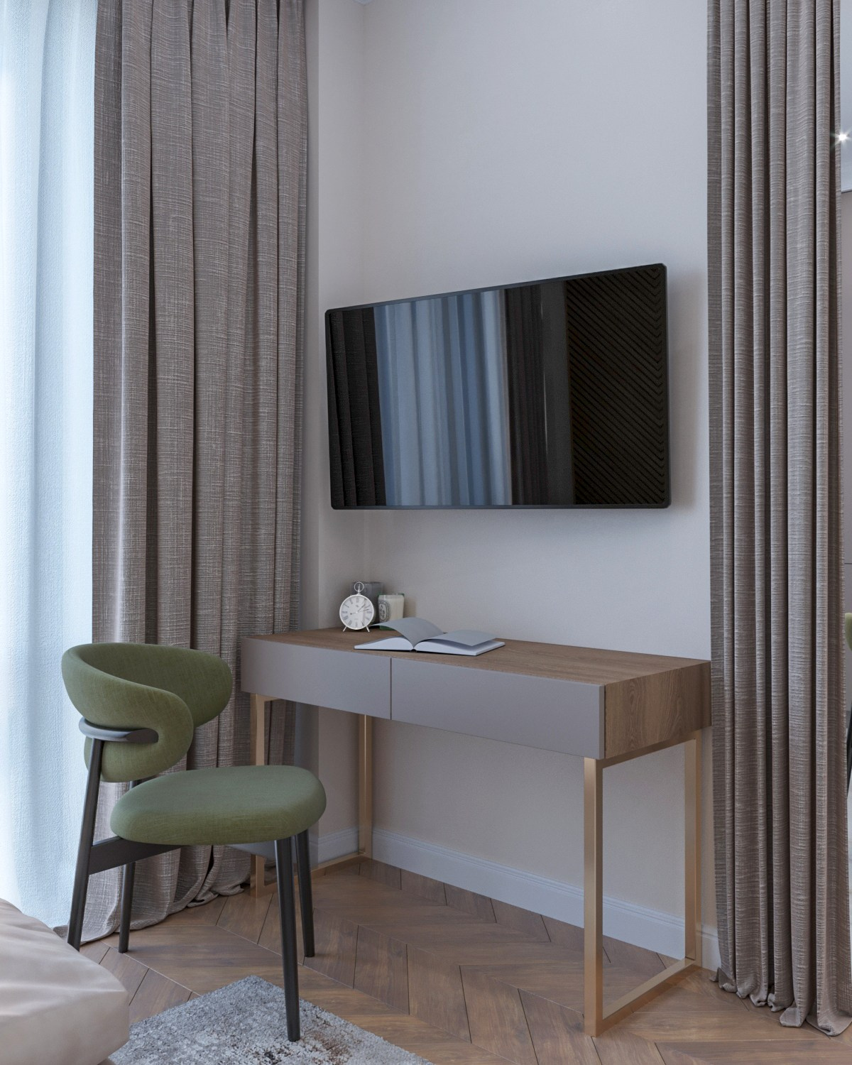 Услуги 3D визуализации интерьеров с опытом 7 лет. Быстрые сроки - получите первые черновики уже через 2 дня. Четкие цены под разный бюджет. 3D-визуализация интерьеров и мебели | Larionova.vis — для студий и дизайнеров