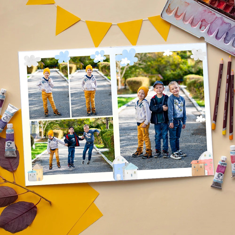 Выпускные альбомы из Детского Сада. Семейный и детский фотограф в Новороссийске Татьяна Крестина