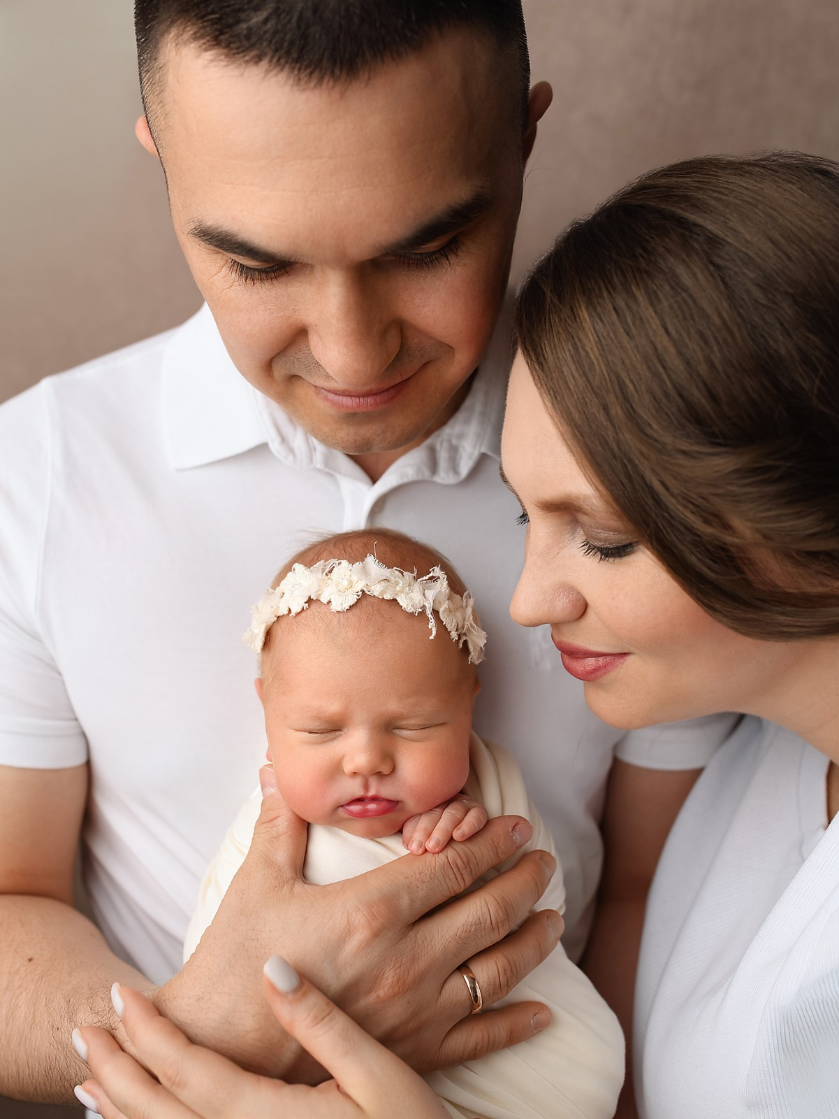 Семейные кадры. Фотограф новорождённых в Казани Нейля Гильмутдинова ньюборн