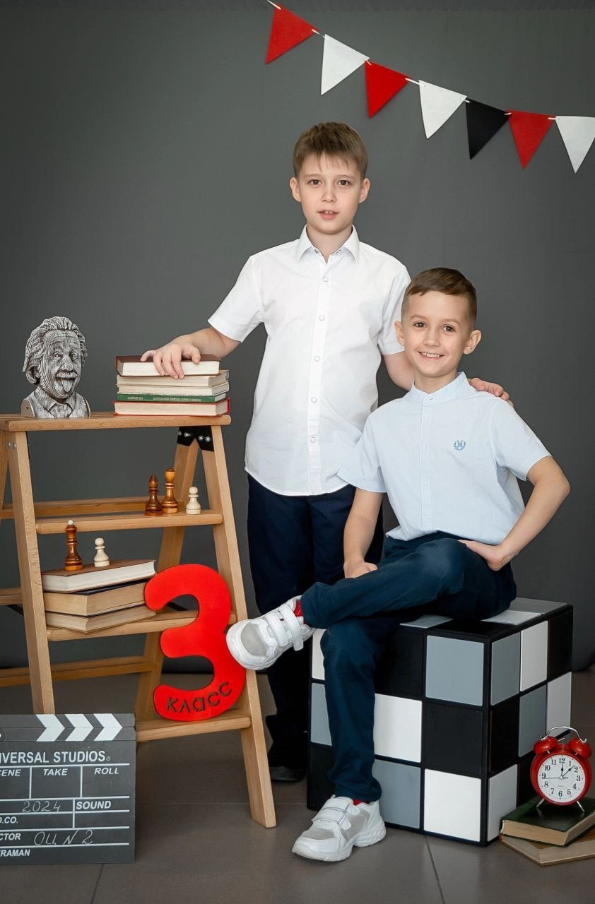 Портреты с декорациями. Детская выездная фотостудия