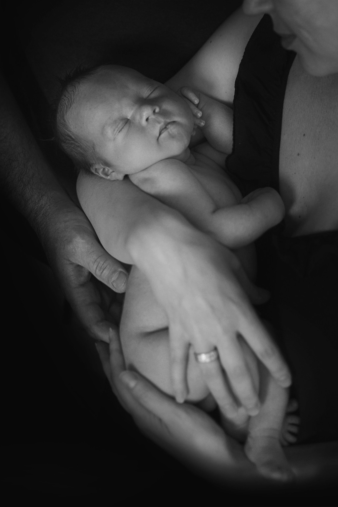 Домашняя ньюборн. Семейный фотограф в Ростове-на-Дону Мария Панарина