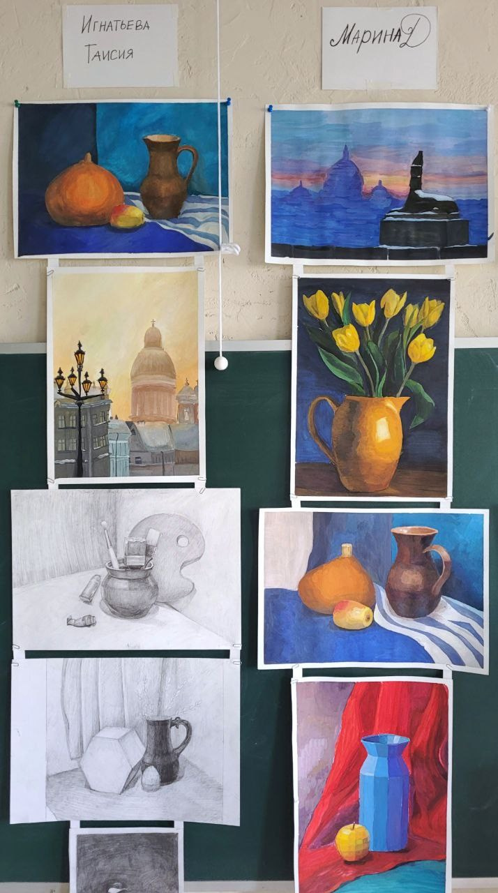 Просмотры работ. Изостудия «Мы рисуем!» ♥ Южное Бутово, Москва