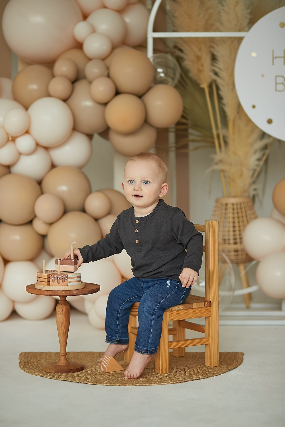 Годовасие Мирослава в фотостудии Kitten. Фотограф КовалёваТатьяна | Москва | Краснодар |Сочи |Портрет, свадьбы, семейные съёмки