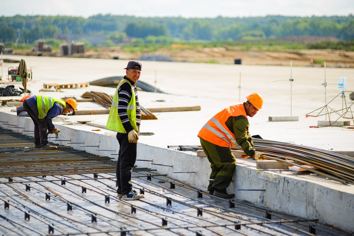 Транспортно-логистический терминал «Сибирский». Фотограф Сергей Сергеев