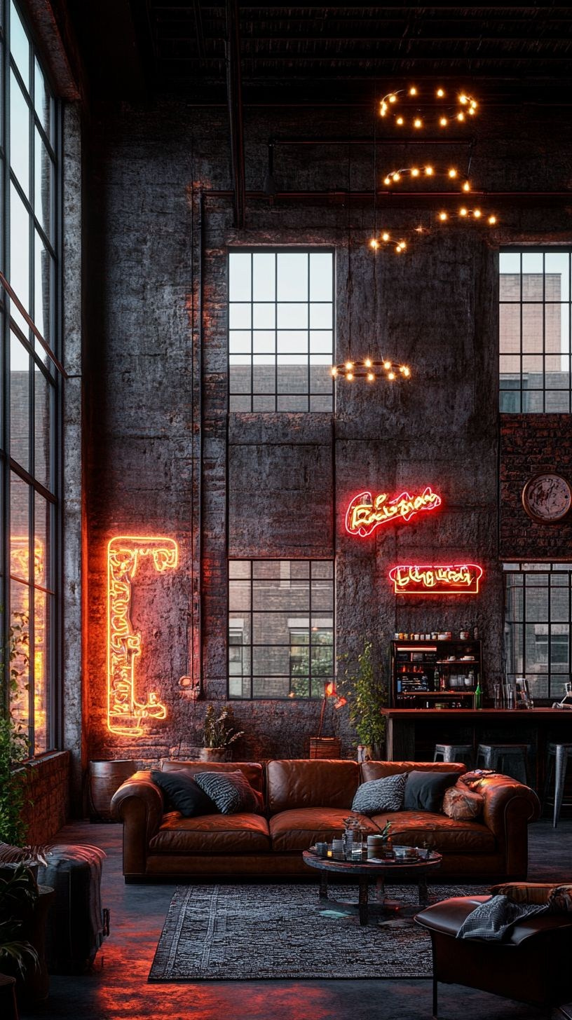 Индустриальный стиль. Металл и Пламя — студия дизайна