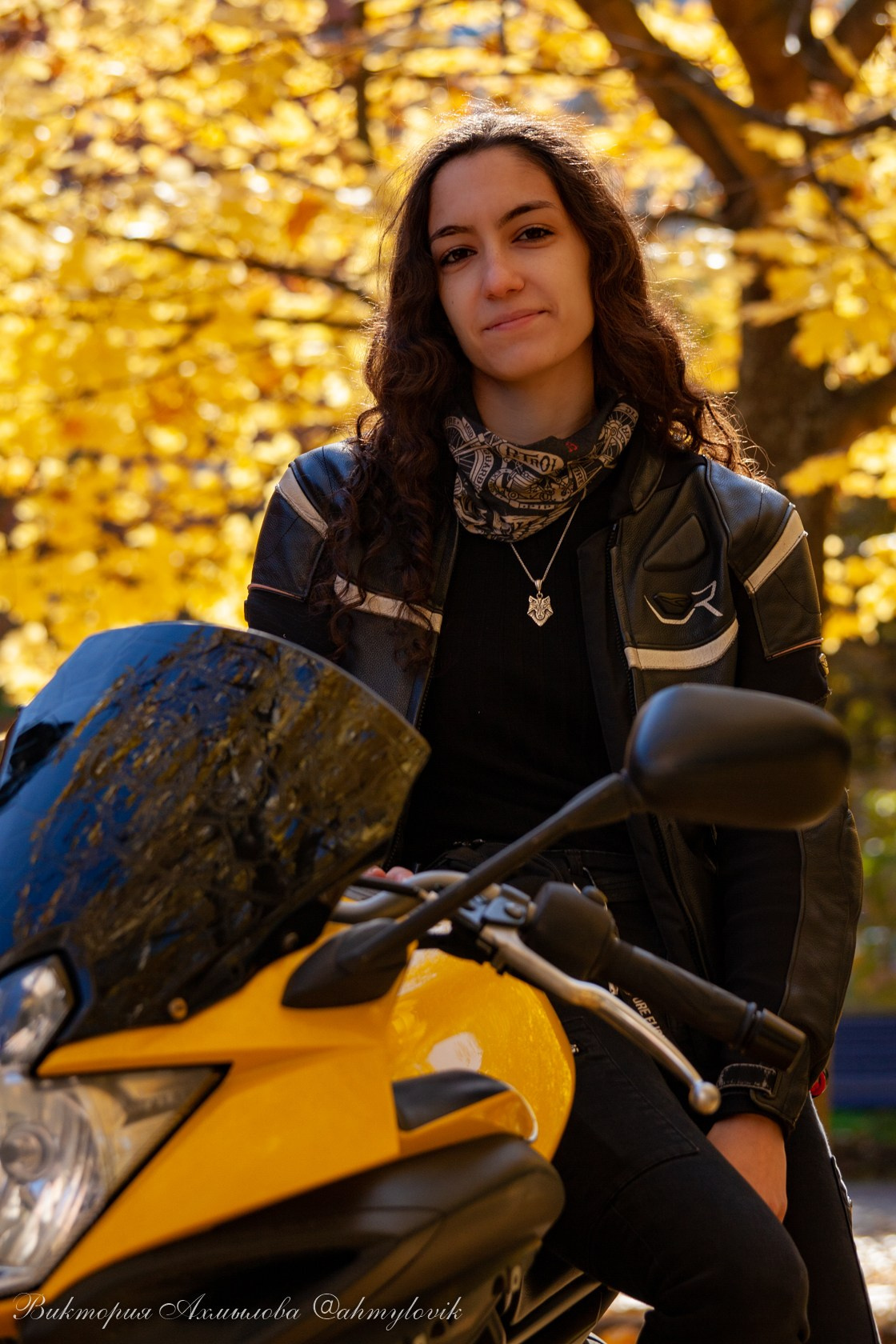 Алина Вартанова (Yamaha Diversion F 600). Виктория Ахмылова. Фотограф в Москве