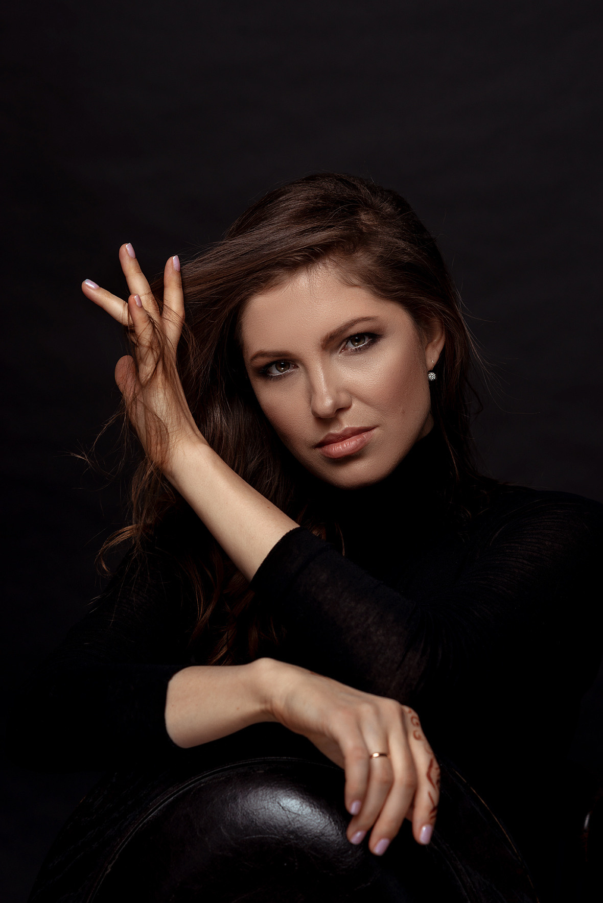 Женский студийный портрет. Профессиональный фотограф в Ярославле и Москве, Филинская Анастасия