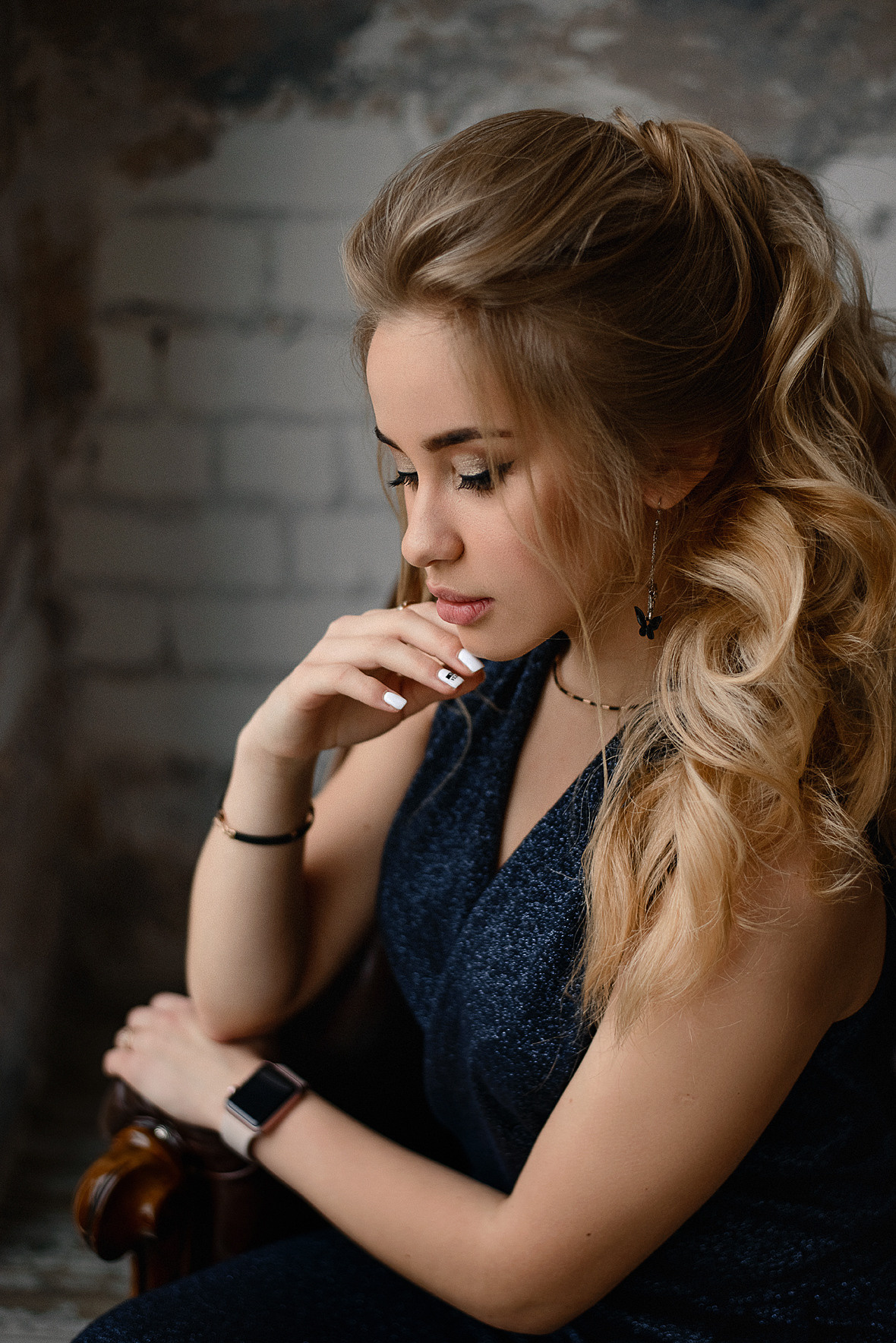 Женский студийный портрет. Профессиональный фотограф в Ярославле и Москве, Филинская Анастасия