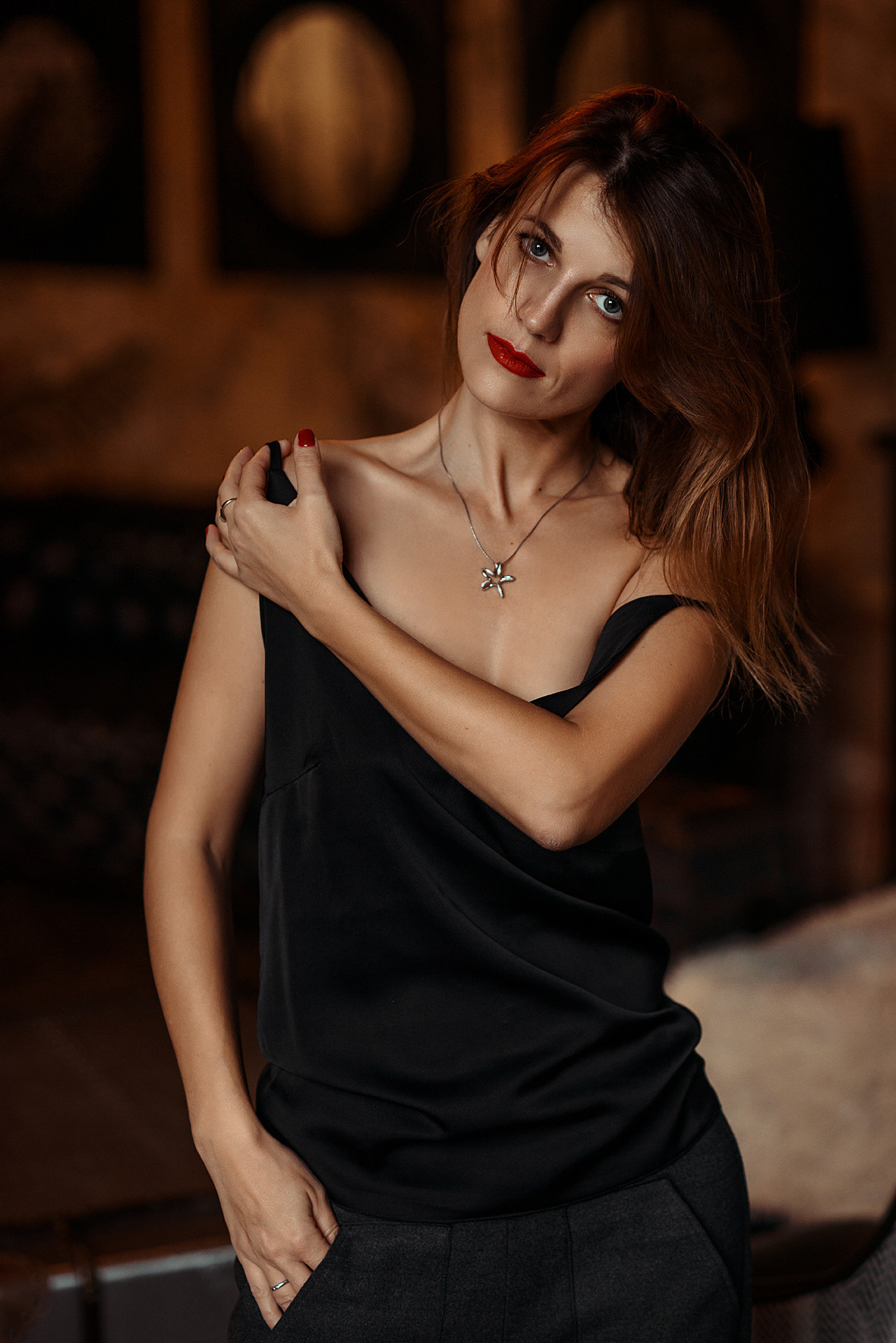 Женский студийный портрет. Профессиональный фотограф в Ярославле и Москве, Филинская Анастасия