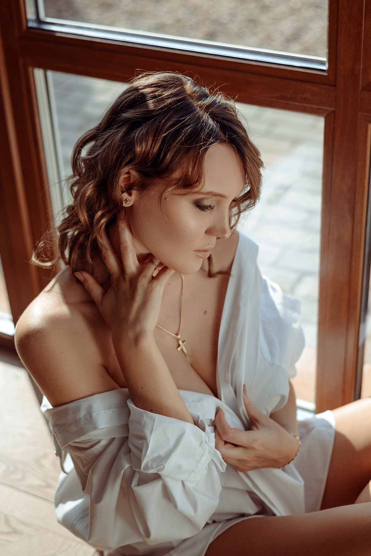 Женский студийный портрет. Профессиональный фотограф в Ярославле и Москве, Филинская Анастасия