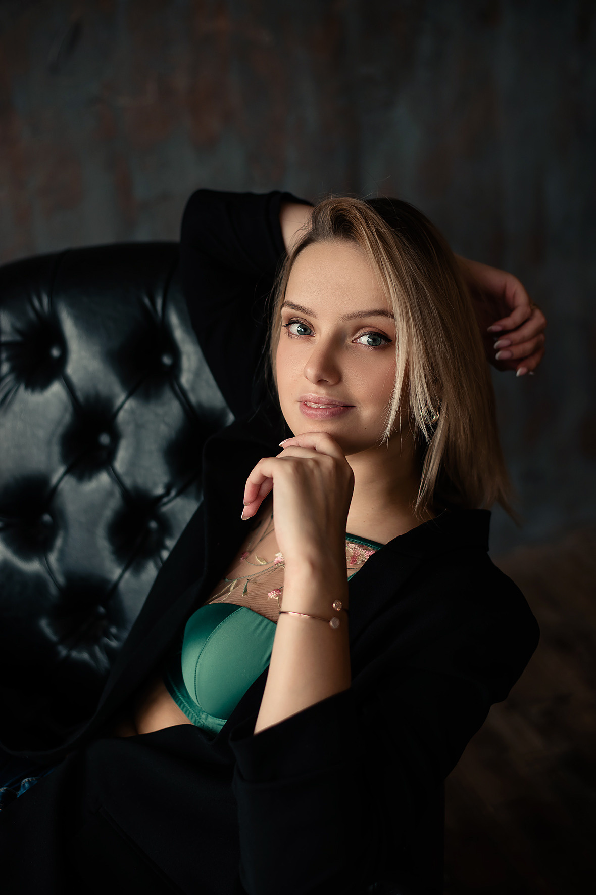Женский студийный портрет. Профессиональный фотограф в Ярославле и Москве, Филинская Анастасия