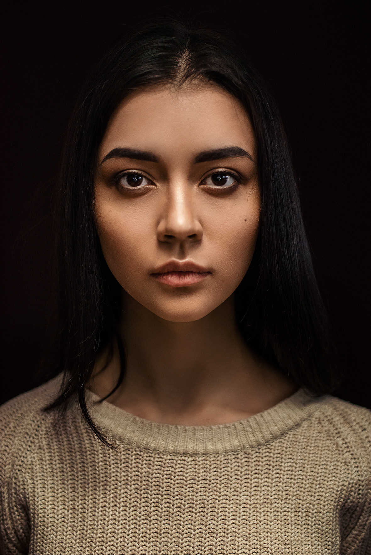 Женский студийный портрет. Профессиональный фотограф в Ярославле и Москве, Филинская Анастасия