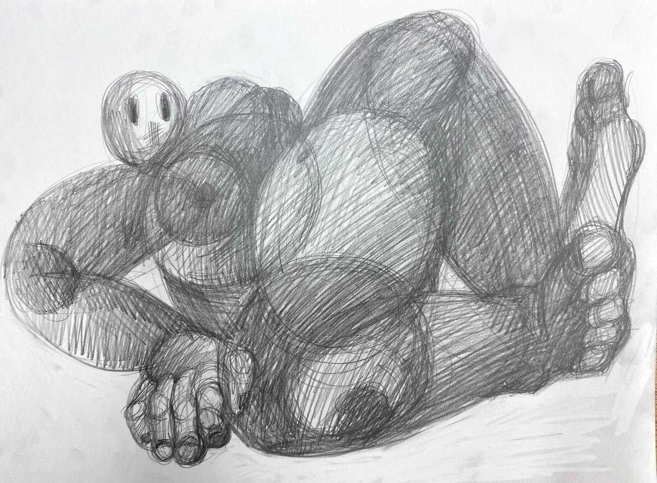 Папка с рисунками А3. Лилия Ким. Междисциплинарный художник