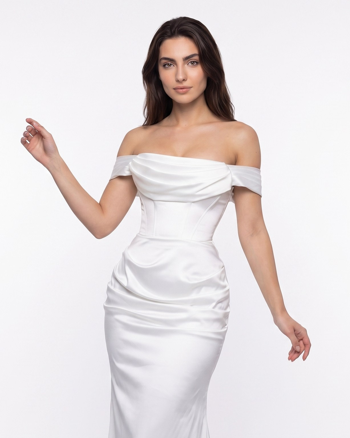 AI-каталог для бренда женских платьев afnska dress. Фотограф для брендов в Санкт-Петербурге Шилова Ксения