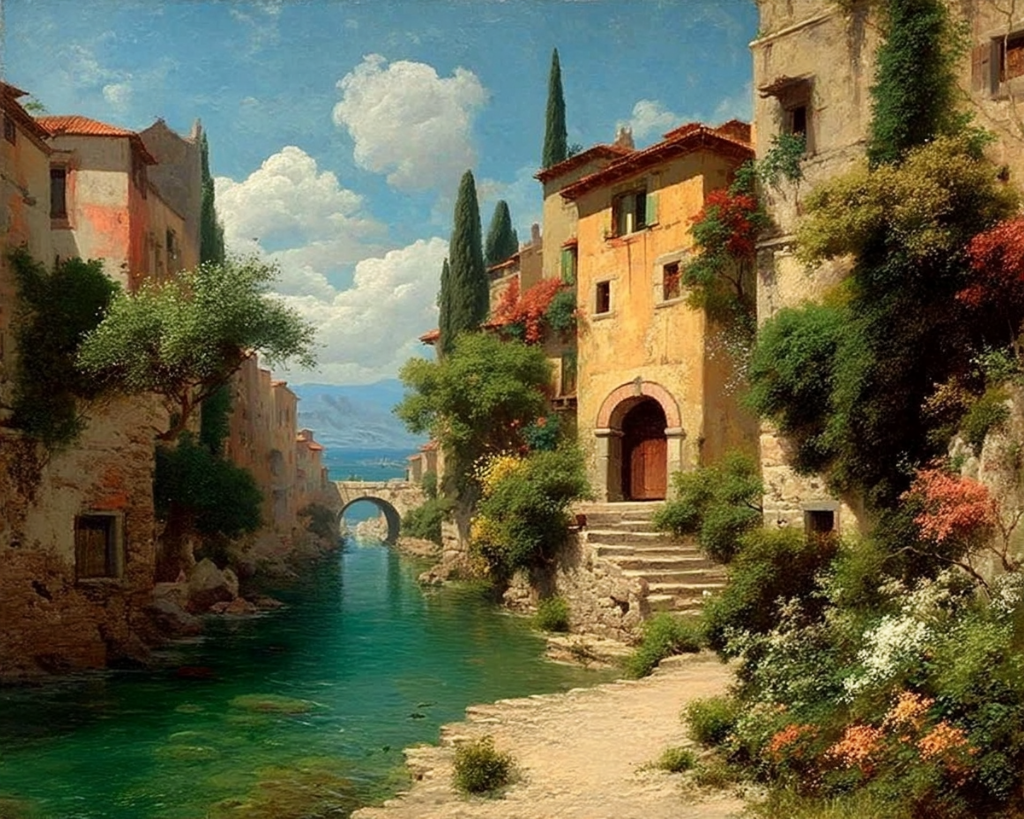 "Южная идиллия"  Холст, масло. 40 х 50 см. 150000 ₽