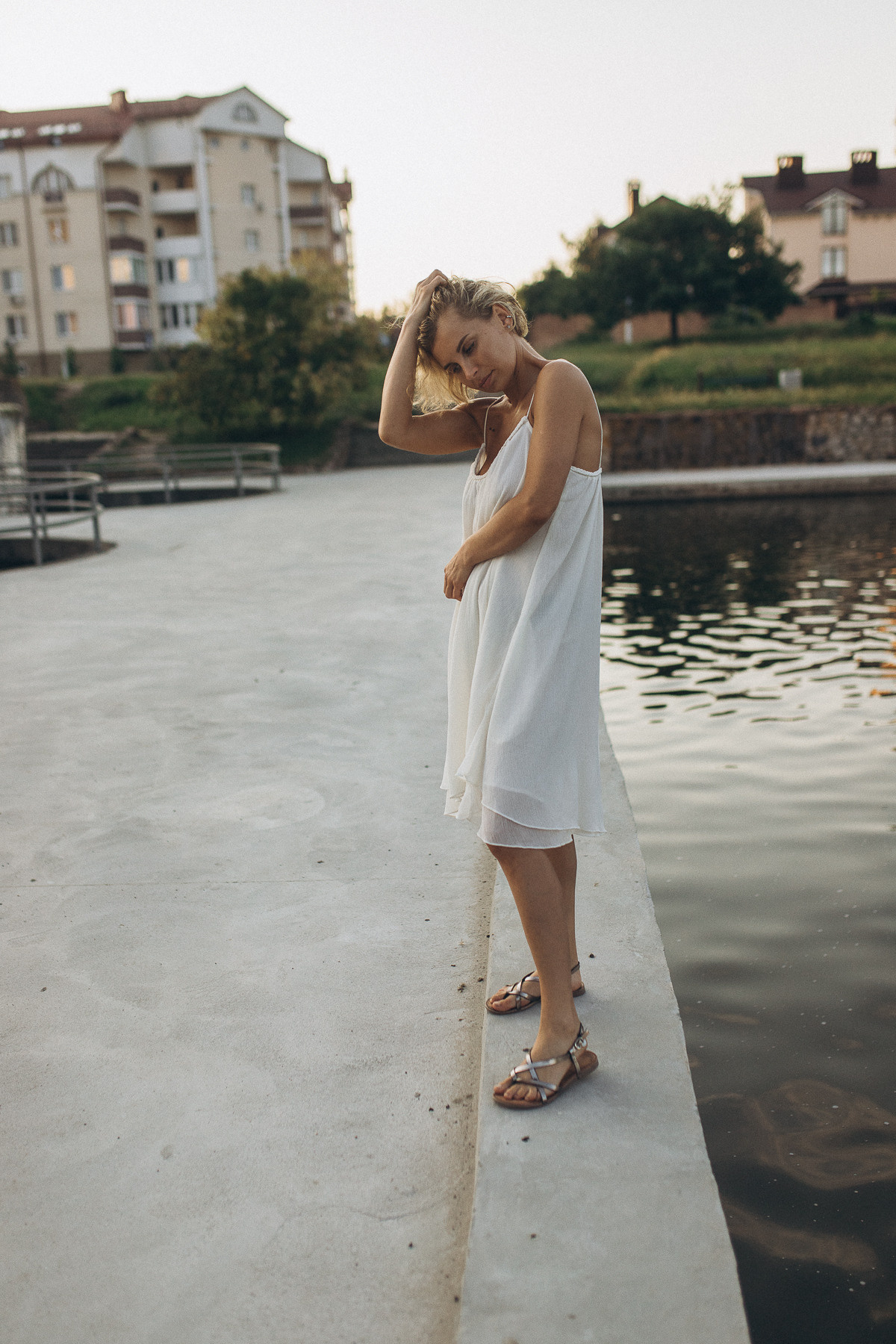 Ксюша. Фотосессия на рассвете. Алёна Берёзка фотограф Минск