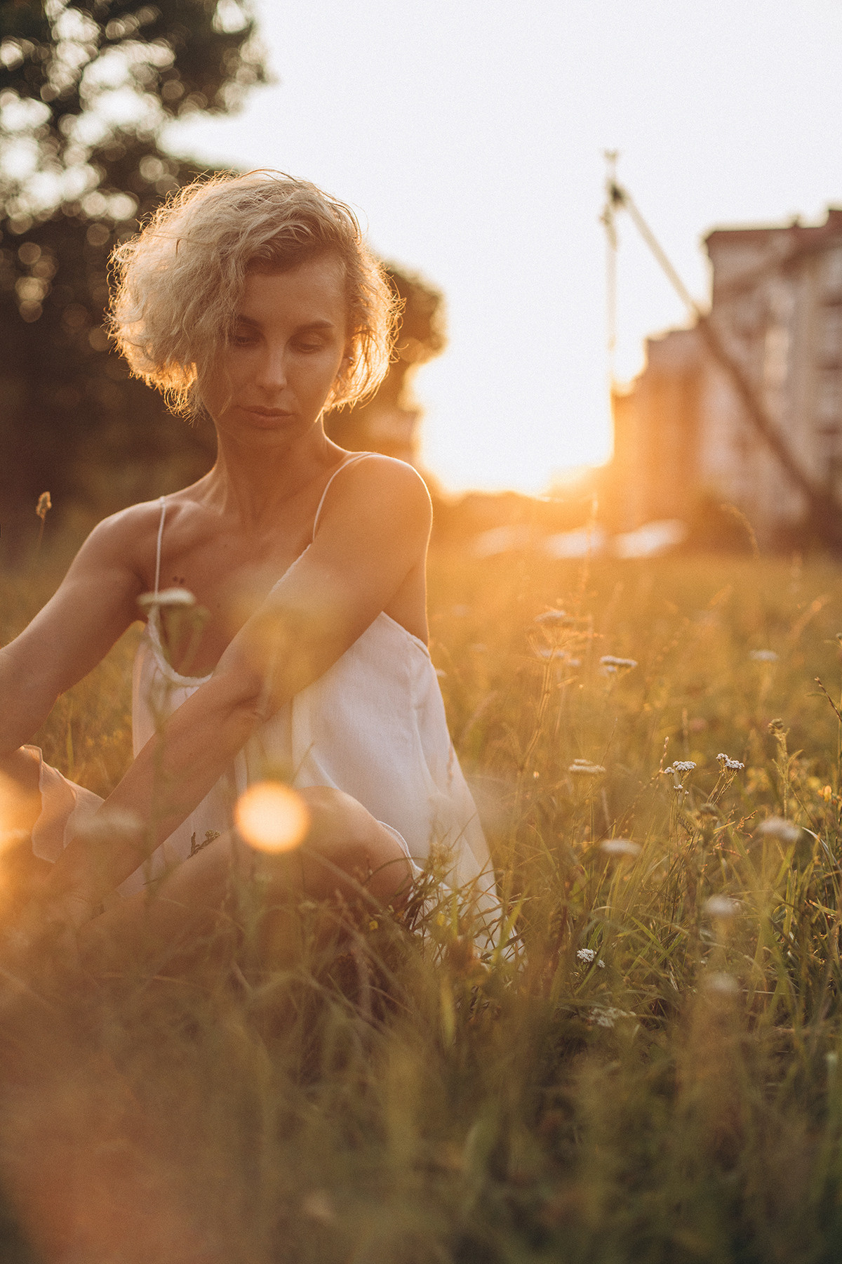 Ксюша. Фотосессия на рассвете. Алёна Берёзка фотограф Минск