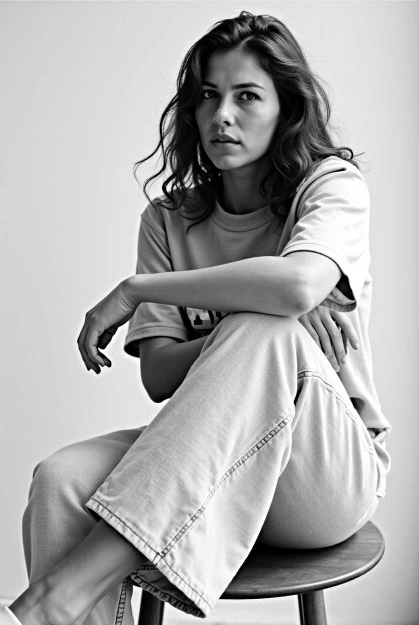 Подборка рандомных AI-фото клиентов. Фотосессии с помощью нейросетей от профессиональных фотографов и стилистов | Проект «AI-Photographer»