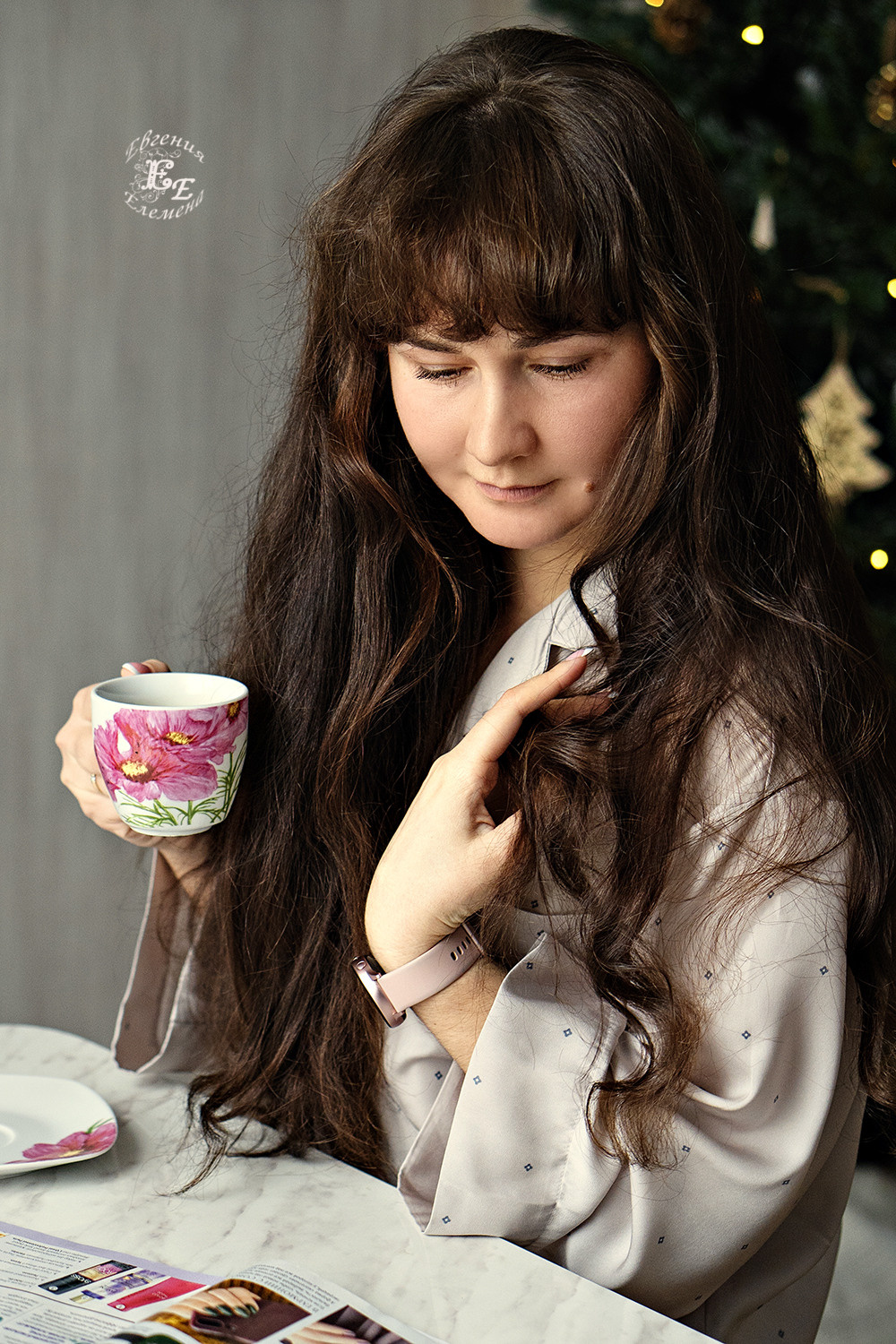 Домашняя фотосессия для Маши. Семейный и портретный фотограф в Санкт-Петербурге Евгения Елемена