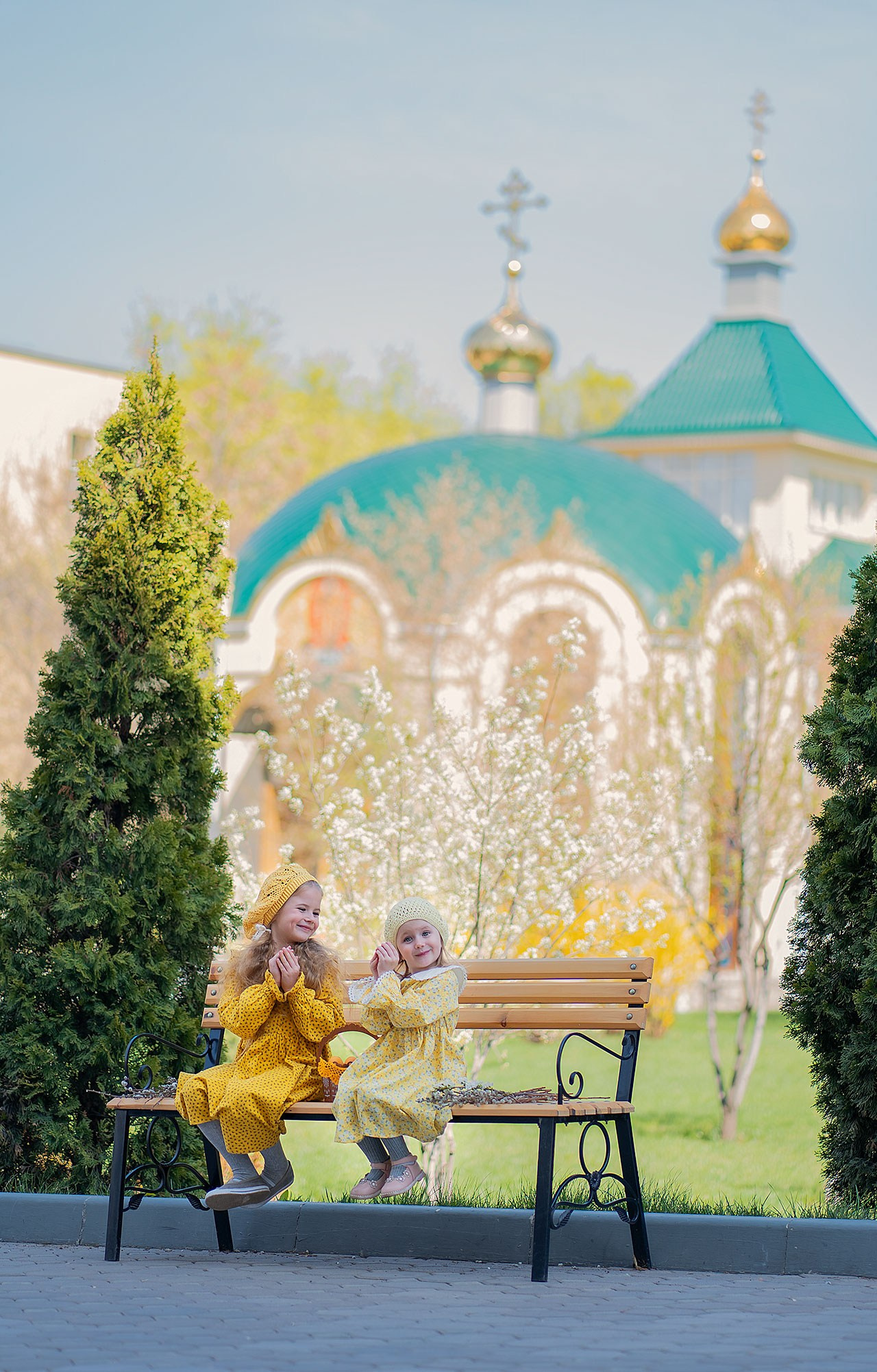 Детские весенние фосессии. Детский и семейный фотограф в Москве и Подмосковье Настя Наумова