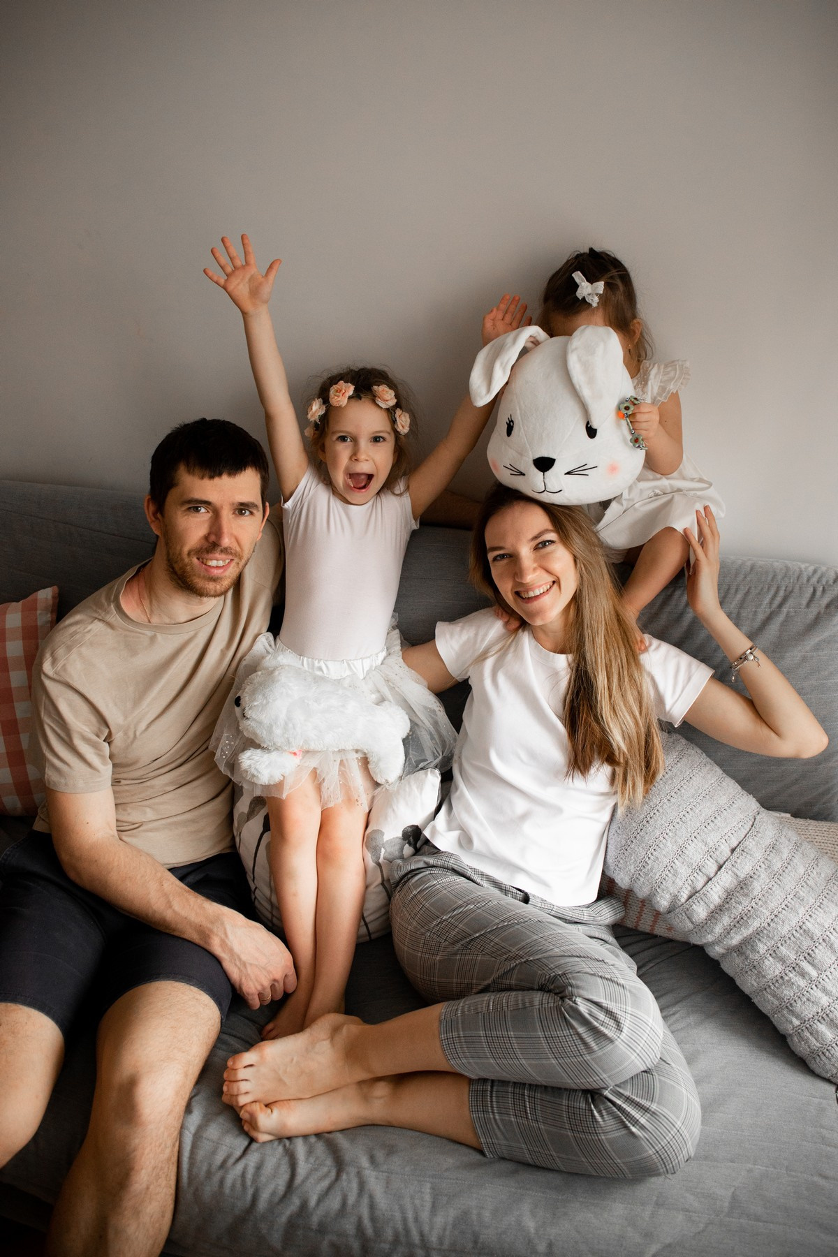 Домашняя семейная фотосессия. Семейный фотограф Елизавета Увицкая