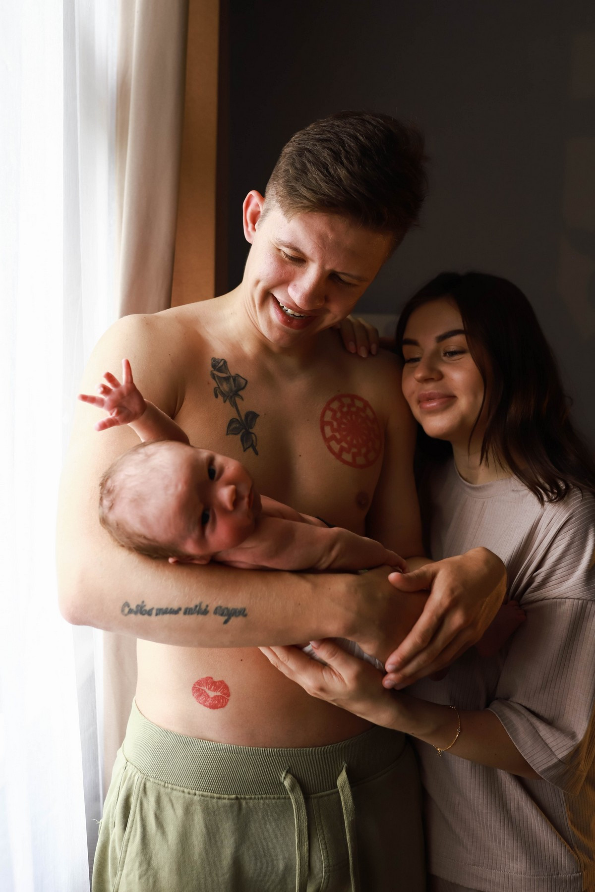 Первый месяц дома. Семейный фотограф Елизавета Увицкая