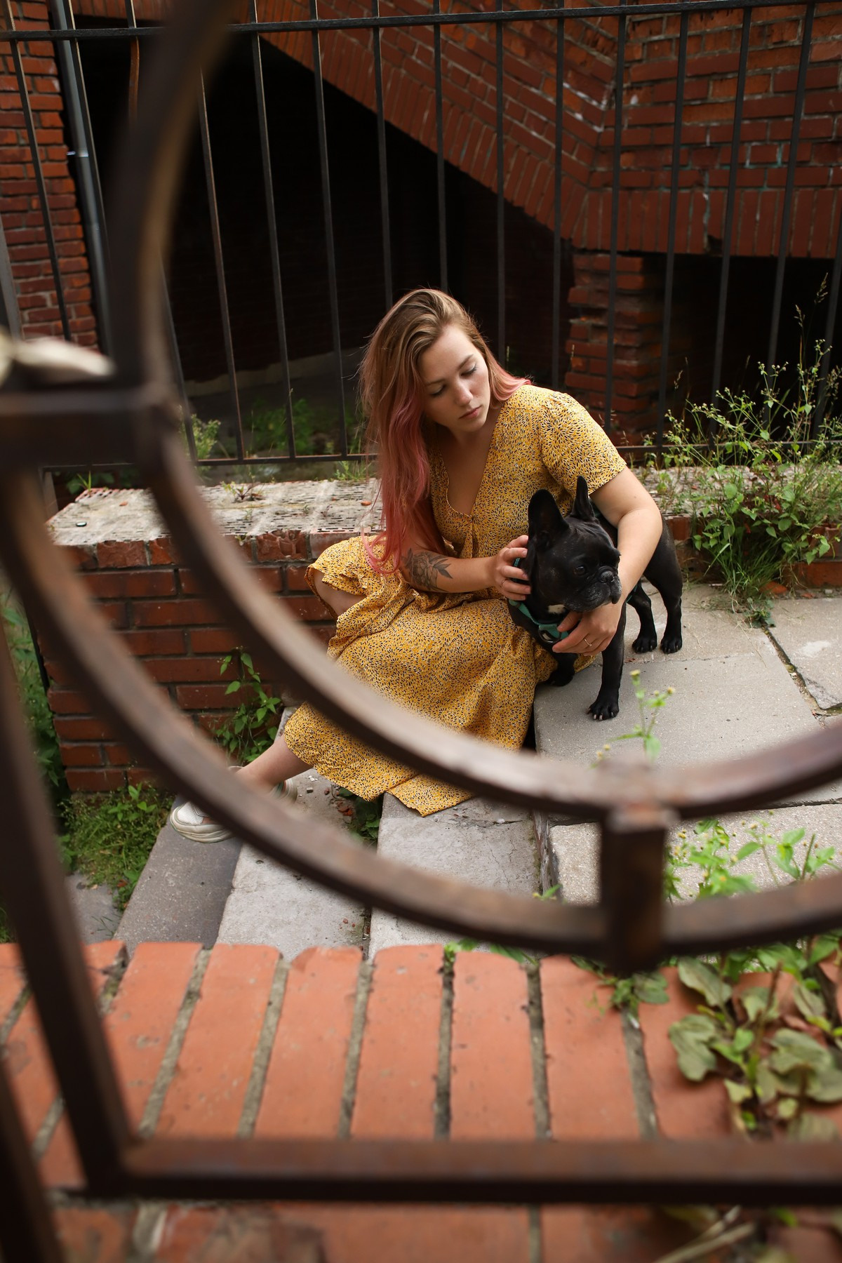 Девушка с собакой. Семейный фотограф Елизавета Увицкая