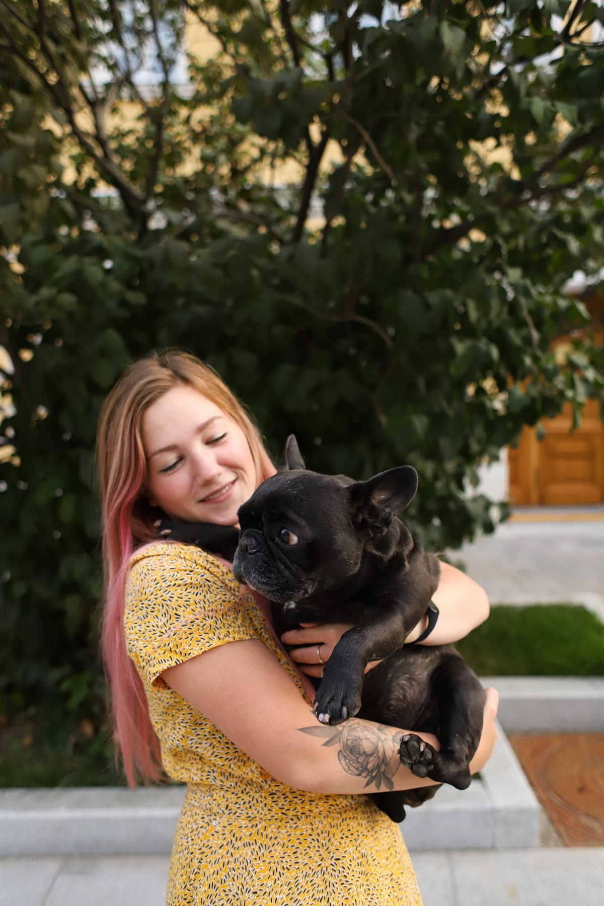 Девушка с собакой. Семейный фотограф Елизавета Увицкая