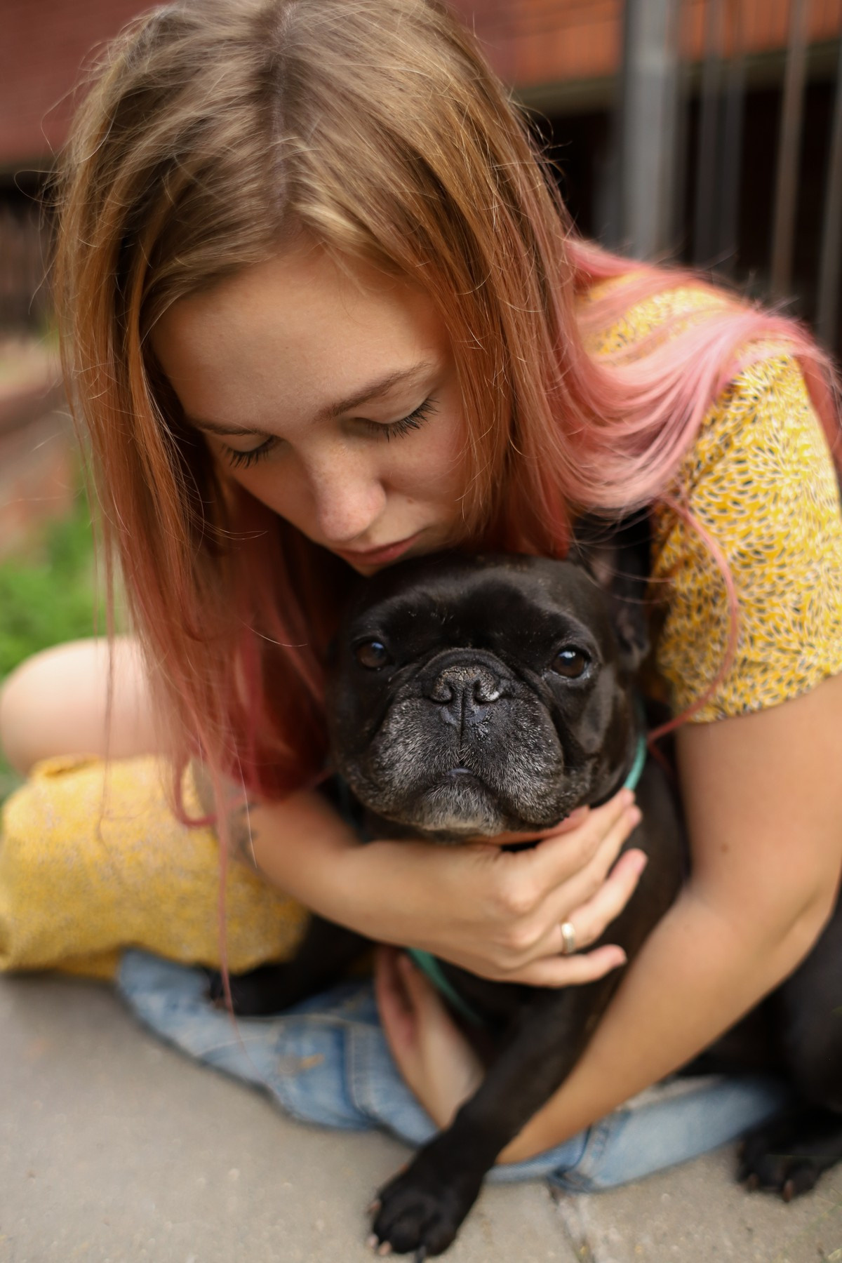Девушка с собакой. Семейный фотограф Елизавета Увицкая