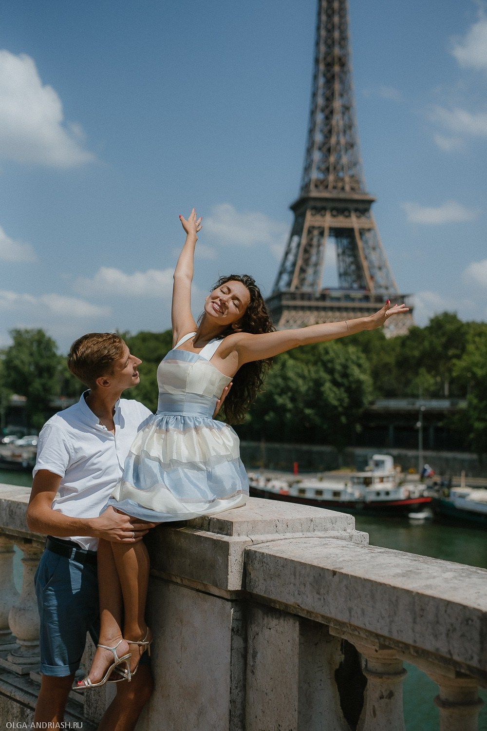 Париж для двоих. Семейный, портретный и свадебный фотограф в Санкт-Петербурге и Москве