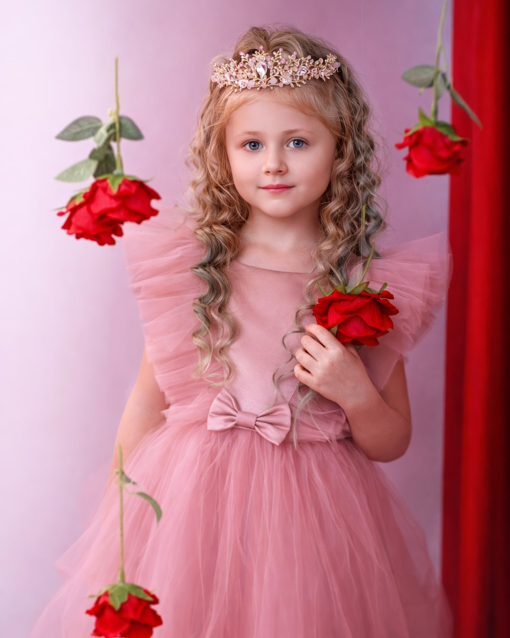 День рождения 5 лет • Алиса (детский праздник в студии). Семейный и детский фотограф в Москве Юлия