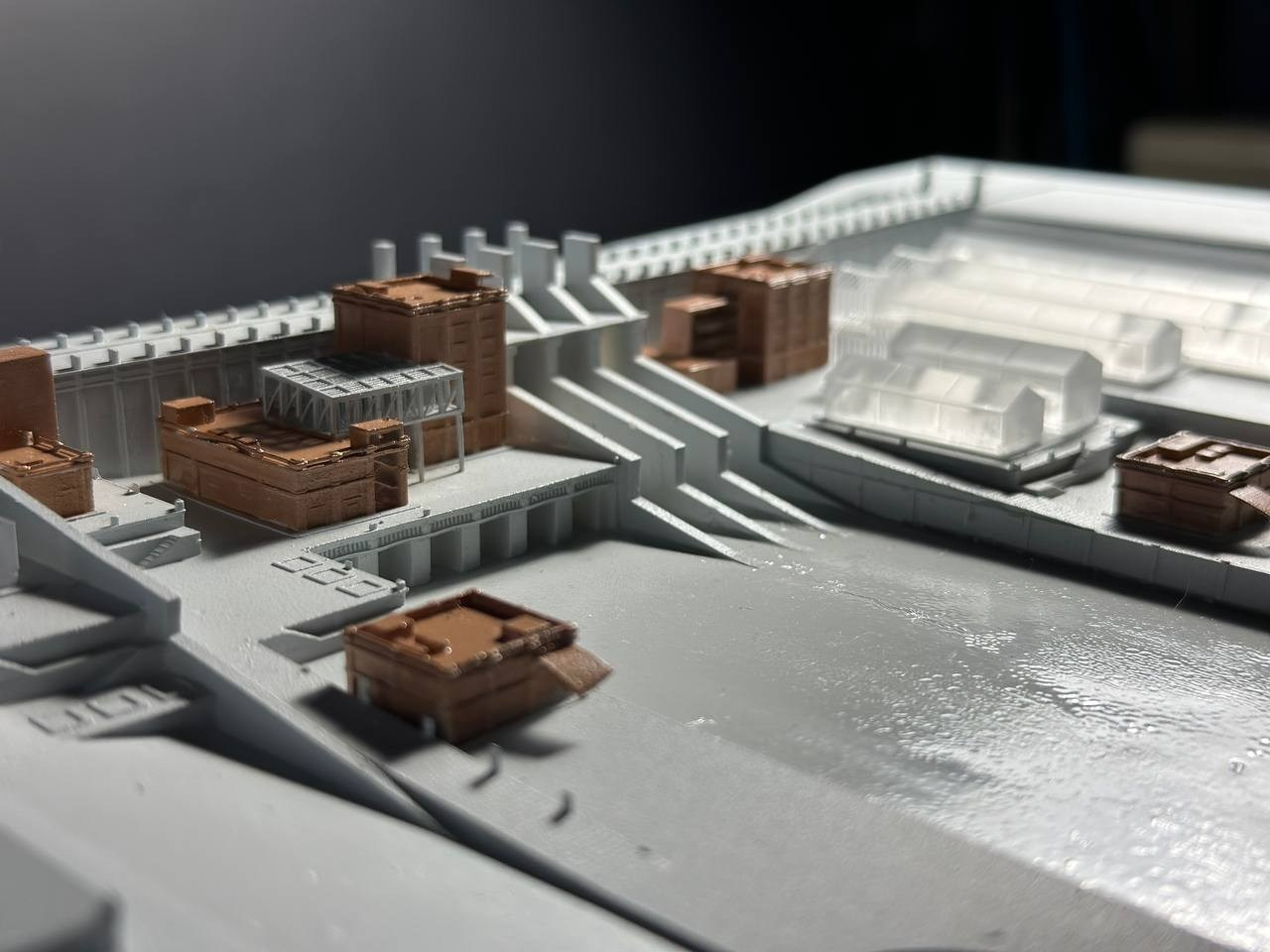 Дипломный макет Лины. 3D печать