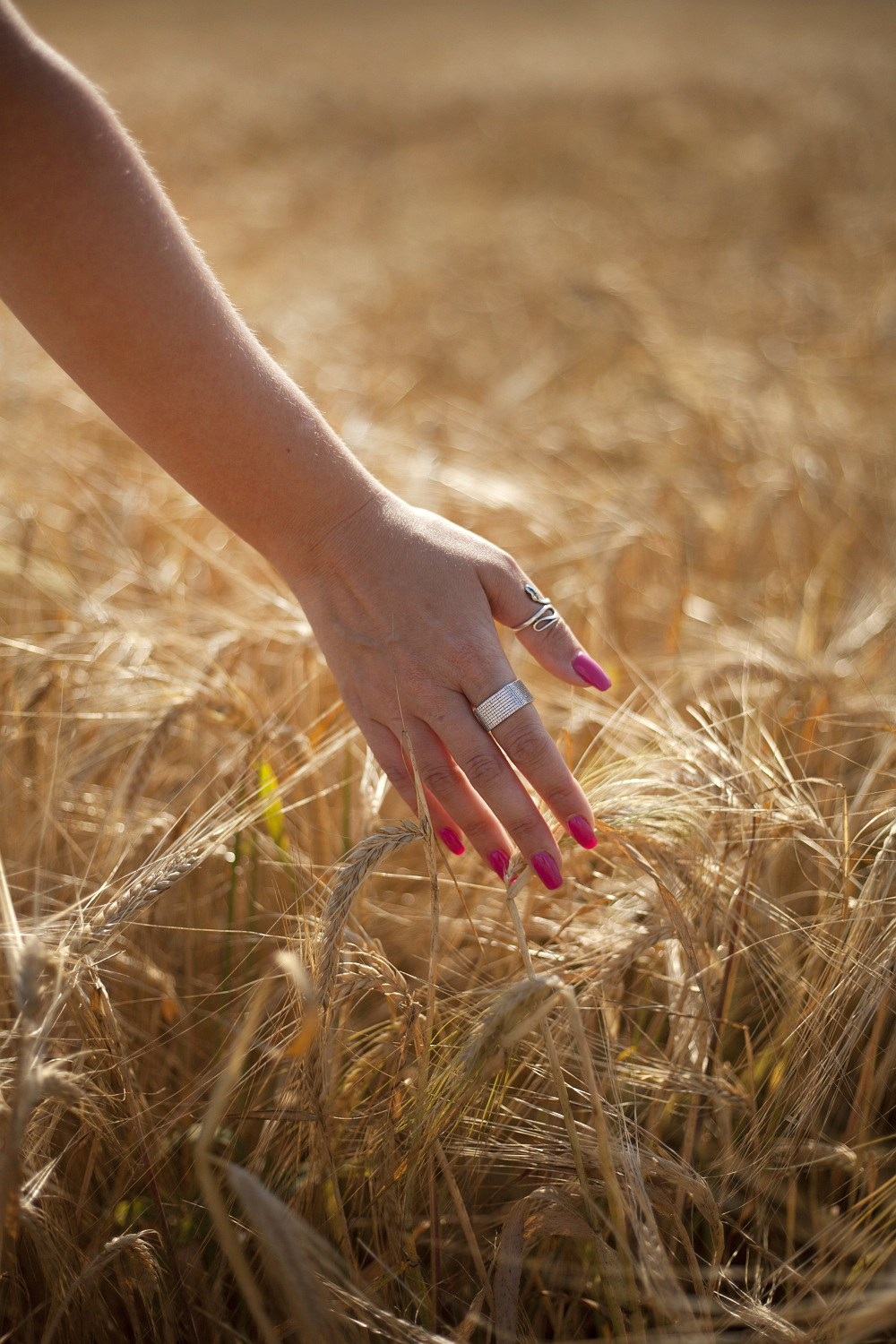 В поле. Фотограф Мария Кольцова