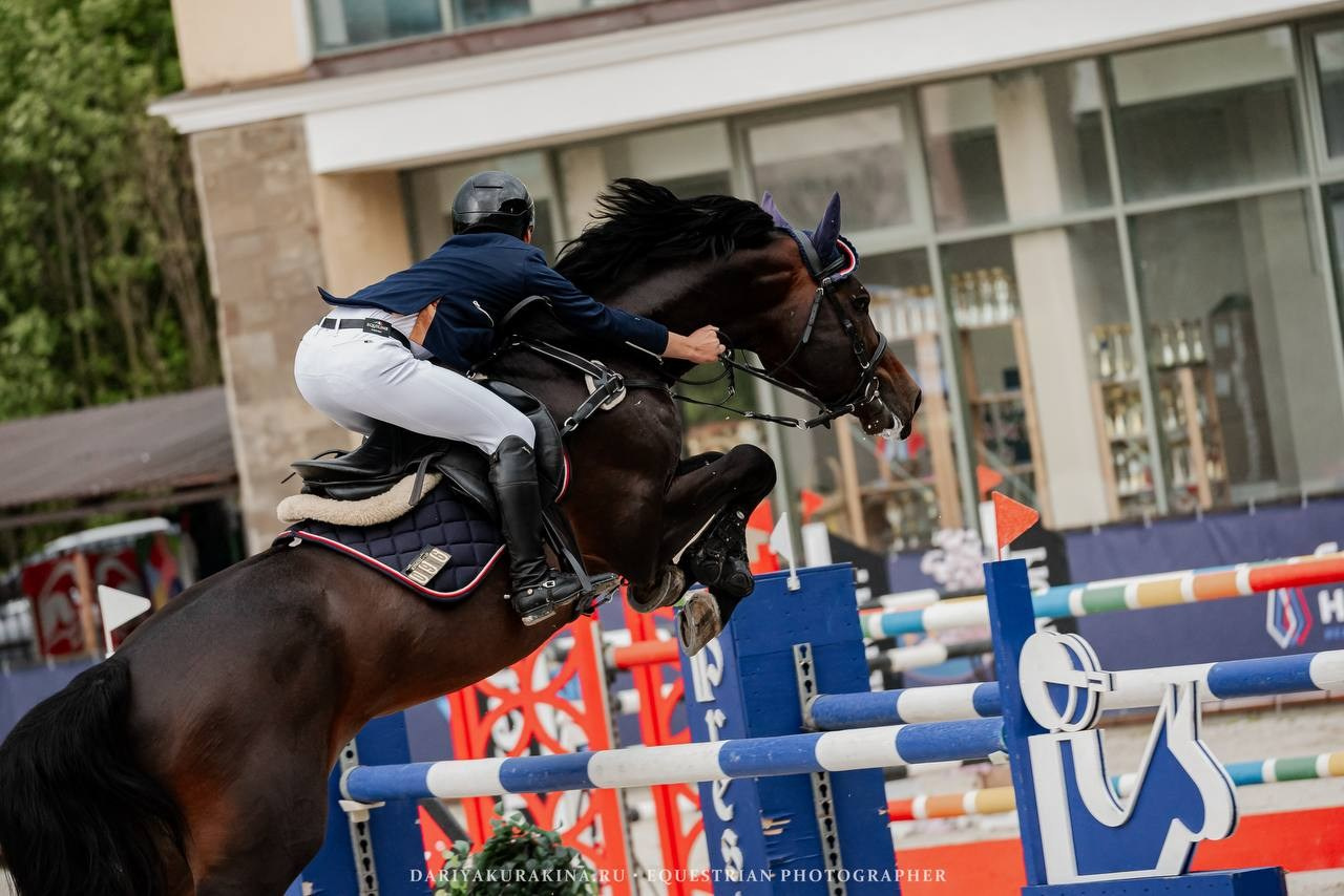 Международные соревнования по конкуру «БИЗНЕС НА КОНЕ». Куракина Дарья • Конный фотограф