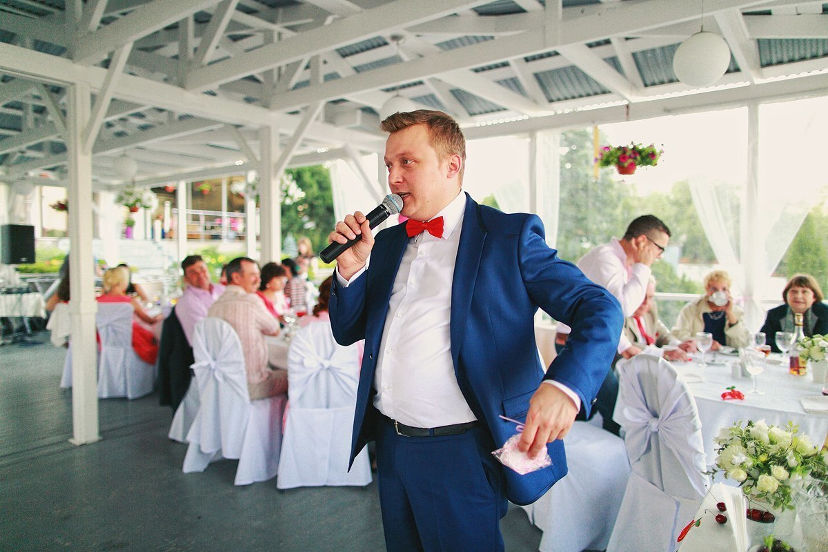 Свадьба Михаила и Олеси 12 июля 2014 года. Ведущий на свадьбу, корпоратив и юбилей в Москве Сергей Рябинин