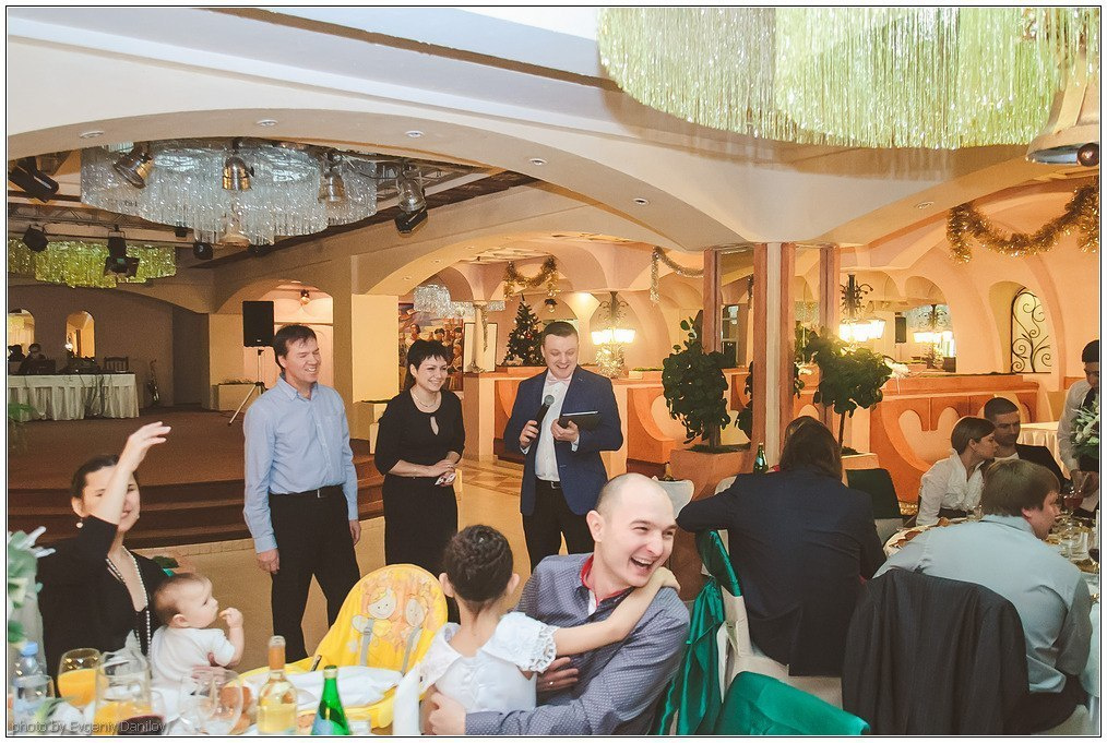 Свадьба Фарита и Зарины 5 января 2014 года. Ресторан "Измайловский двор". Ведущий на свадьбу, корпоратив и юбилей в Москве Сергей Рябинин