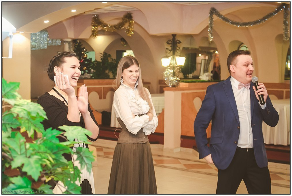 Свадьба Фарита и Зарины 5 января 2014 года. Ресторан "Измайловский двор". Ведущий на свадьбу, корпоратив и юбилей в Москве Сергей Рябинин