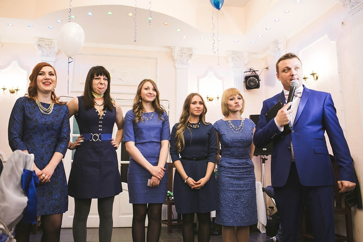 Свадьба Анастасии и Андрея 12 апреля 2014 года. Ресторан "Каравелла". Ведущий на свадьбу, корпоратив и юбилей в Москве Сергей Рябинин