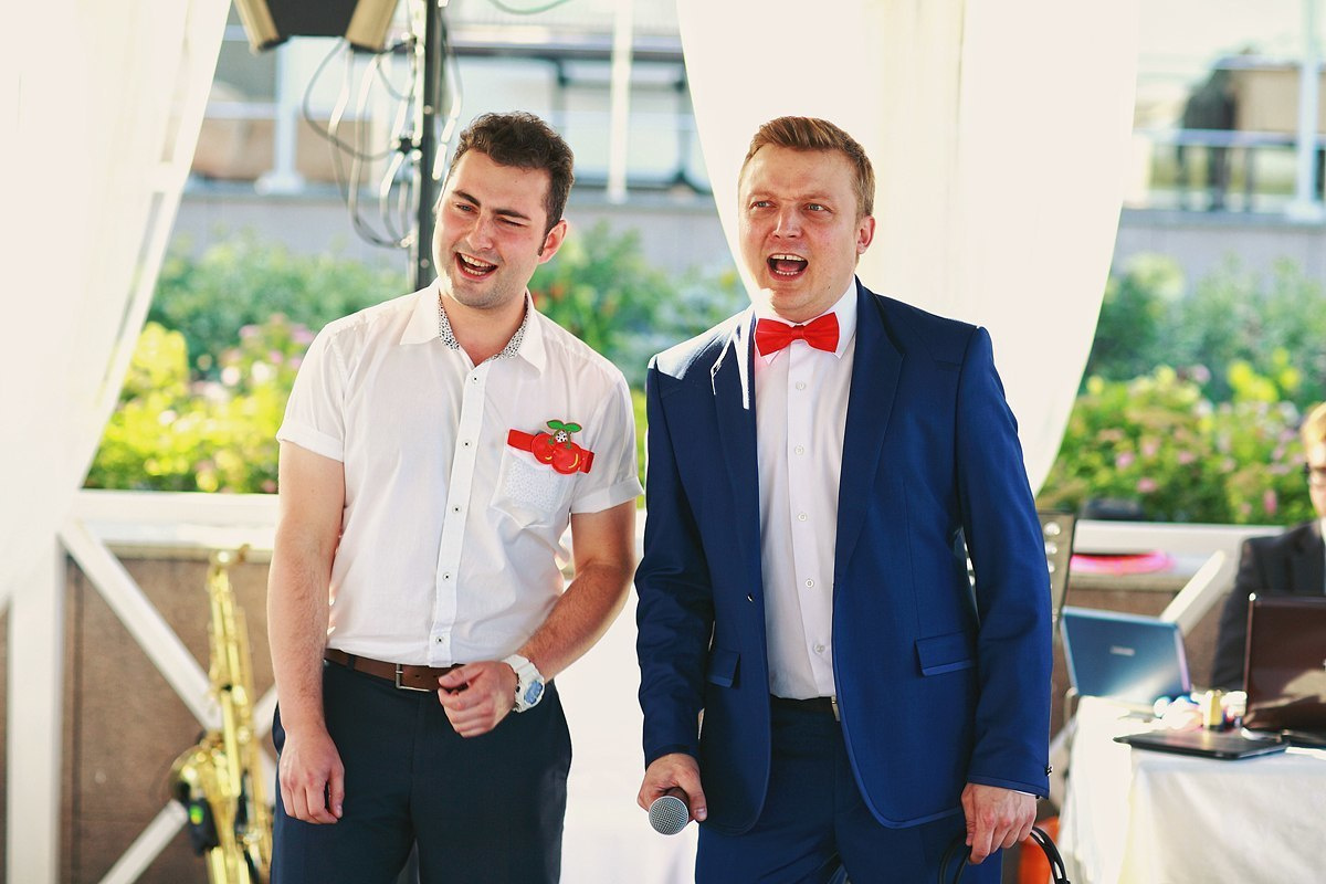 Свадьба Михаила и Олеси 12 июля 2014 года. Ведущий на свадьбу, корпоратив и юбилей в Москве Сергей Рябинин