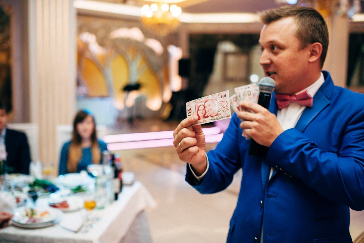 Свадьба Игоря и Юлии 9 октября 2014 года. Ресторан "Золотая роща". Ведущий на свадьбу, корпоратив и юбилей в Москве Сергей Рябинин