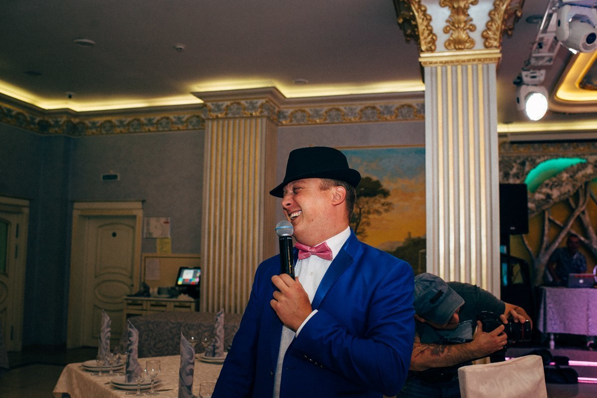 Свадьба Игоря и Юлии 9 октября 2014 года. Ресторан "Золотая роща". Ведущий на свадьбу, корпоратив и юбилей в Москве Сергей Рябинин