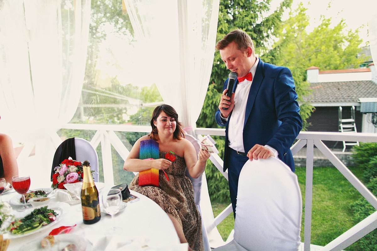 Свадьба Михаила и Олеси 12 июля 2014 года. Ведущий на свадьбу, корпоратив и юбилей в Москве Сергей Рябинин