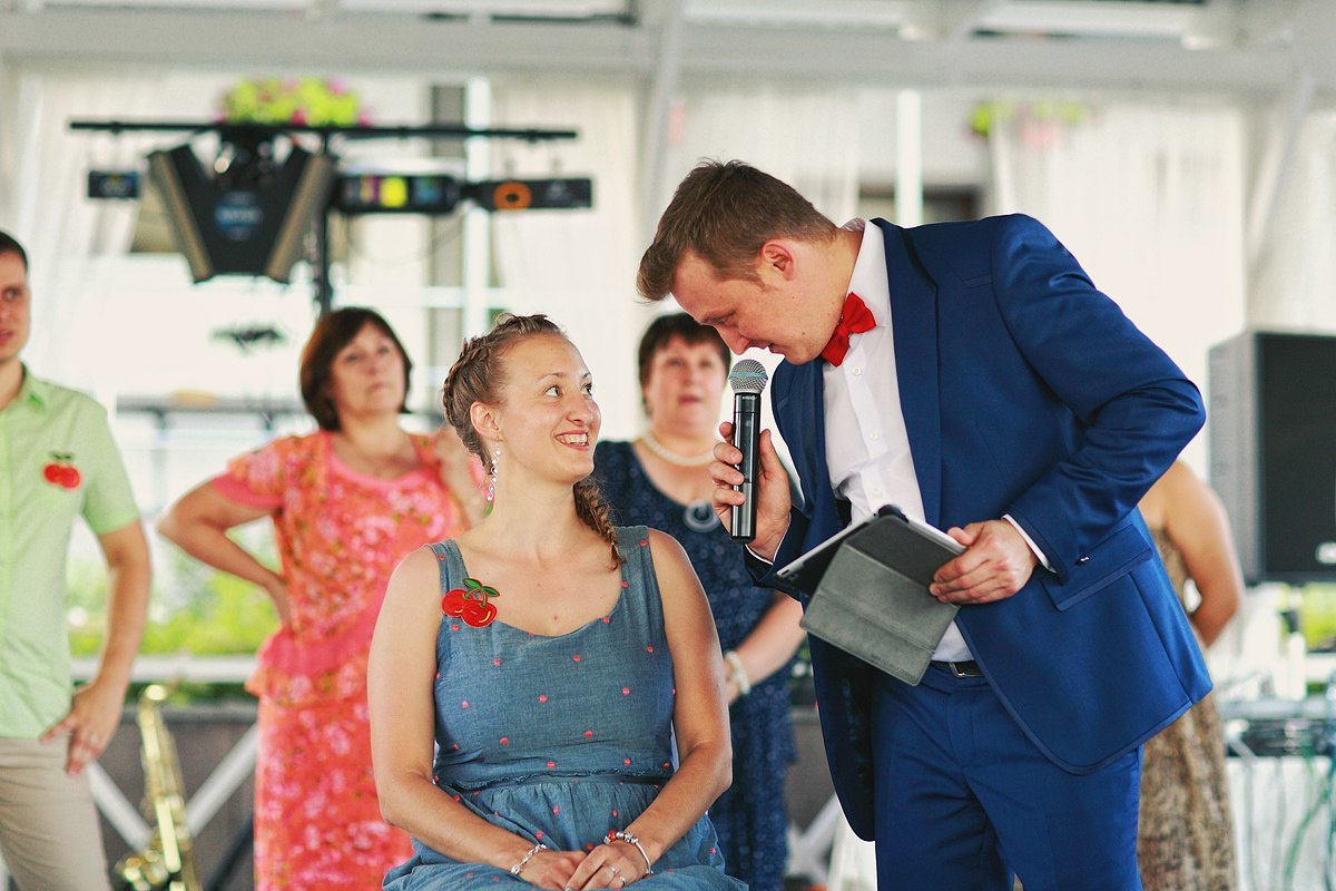 Свадьба Михаила и Олеси 12 июля 2014 года. Ведущий на свадьбу, корпоратив и юбилей в Москве Сергей Рябинин