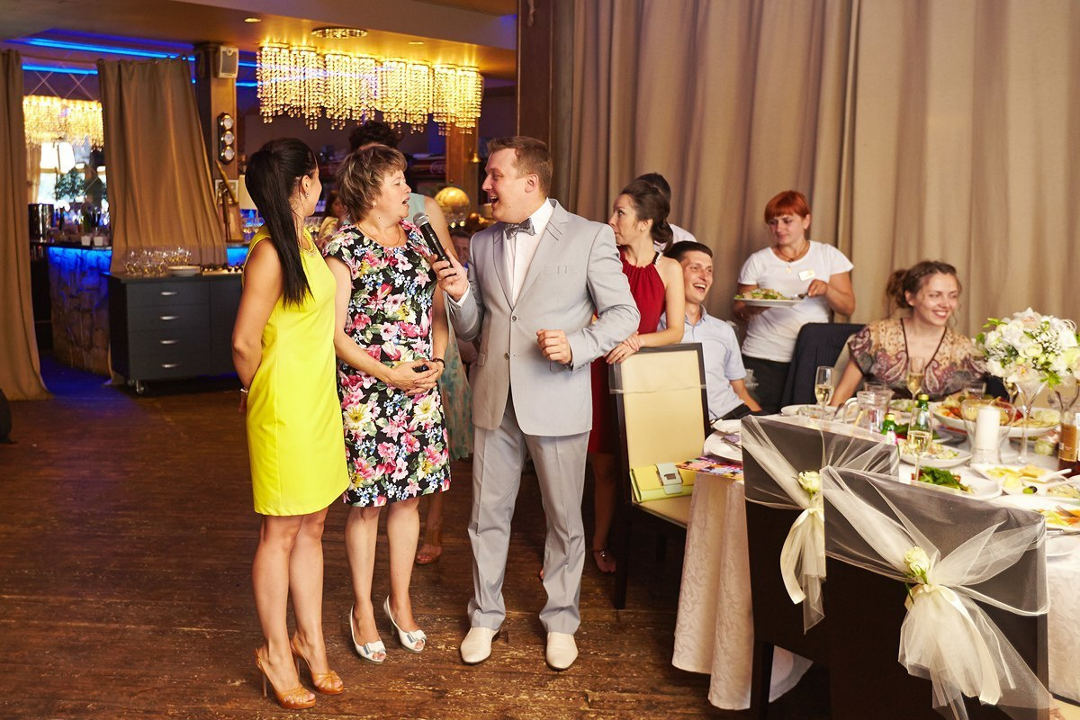 Свадьба Сергея и Марии 5 июля 2013 года. Ресторан "River Lounge". Ведущий на свадьбу, корпоратив и юбилей в Москве Сергей Рябинин