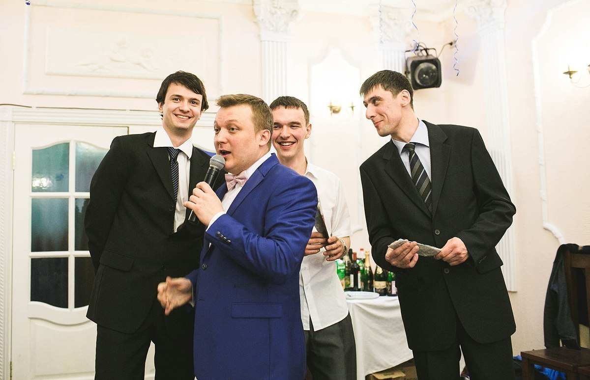 Свадьба Анастасии и Андрея 12 апреля 2014 года. Ресторан "Каравелла". Ведущий на свадьбу, корпоратив и юбилей в Москве Сергей Рябинин